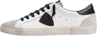 Philippe Model Prsx Sneaker - Heren - Sneakers - Wit - 43 EU - Leer - Schoenen