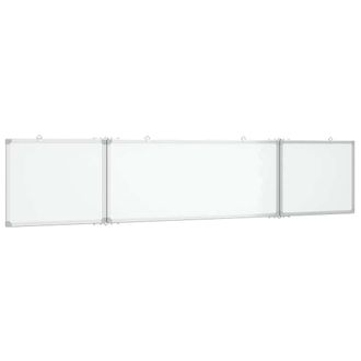 vidaXL Vidaxl - Pizarra Magn&eacute;tica Plegable Aluminio 200x40x1,7 Cm