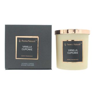 Aroma Naturals Vanilla Cupcake Candle 215g | TJ Hughes Natural