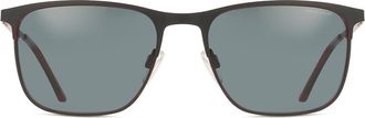 Jaguar 7510 6100 Mens Sunglasses Black Size 55