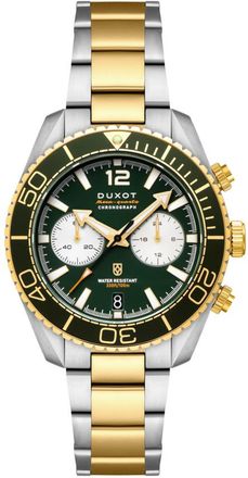 Duxot Tiburon Chronograph Quartz Green Dial Mens Watch DX-2062-55