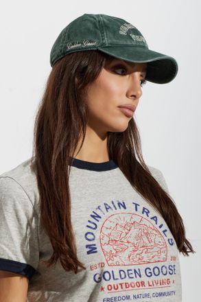 Golden Goose Baseball Cap, Unisex, Green