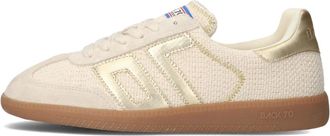 Back70 Back70, Schoenen, Dames, Beige, 39 EU, Leer, Beige Ghost Iuta Dames Sneakers