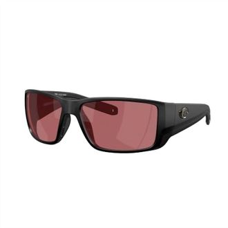 Costa Mens Blackfin Pro Polarized Sunglasses In Matte Black Rose 580G