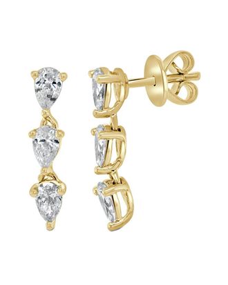 Sabrina Designs 14K 0.50 Ct. Tw. Diamond Drop Earrings