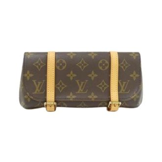 Louis Vuitton Pre-owned Cross Body Bags, female, Brown, Size: ONE SIZE Pre-owned Monogram Fanny Pack Pochette