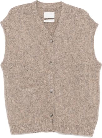 Lauren Manoogian Gilet con scollo a V - Toni neutri