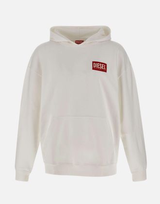 パーカー・フーディ DIESEL Men Sweater A12153 0IAJH100 WHITE Diesel: White Hoodies now up to −39% | Stylight