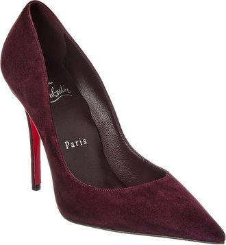 Christian Louboutin Miss Z 100 Suede Pump