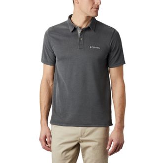 Columbia Heren Nelson Point Poloshirt (Grijs/zilver)