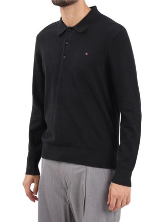 Tommy Hilfiger Polo Knit - Black