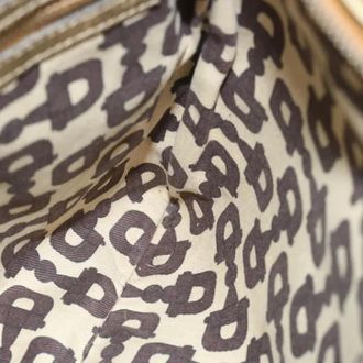 Gucci Pre-owned Cross Body Bags, female, Beige, Size: ONE SIZE Pre-owned Canvas Cross Body Bag