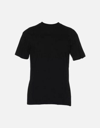 HOM Hom Mens Harro Mercerised Cotton Crew-Neck T-Shirt, Black - Size: 42