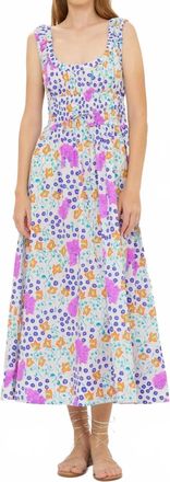 Oliphant Harper Dress In Fleur Lilac