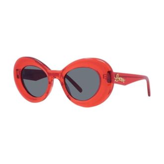 Loewe Ladies Black Butterfly Sunglasses LW40112I 66V