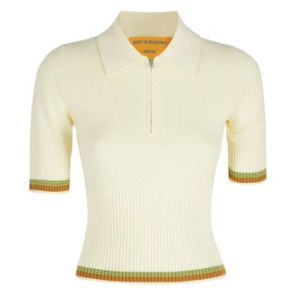Guest In Residence Mujer, Camisetas, Amarillo, Talla: S