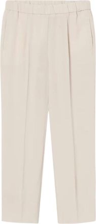 Zenggi Zenggi, Dames, Broeken, Beige, Maat: XL