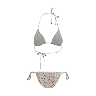 Dolce & Gabbana Womens White Nylon Bikini Clothing