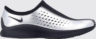 Nike Sneakers slip-on Air Superfly Moc in pelle laminata argento