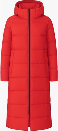 Quartz Co. SOFIA | Hooded Down Winter Jacket in Fiery Red at Nordstrom, Size Small