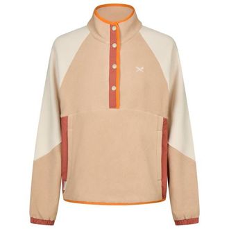 Iriedaily Holina Mix Troyer Fleecepullover f&uuml;r Damen | beige
