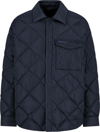 A|X Armani Exchange Coats Blau