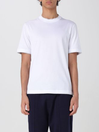 Brunello Cucinelli Brunello Cucinelli Mens Cotton Crew Neck Tshirt - White - Size X-Large