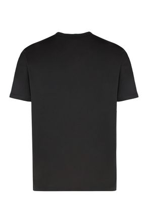 Paul & Shark Mens Logo Cotton Jersey T-Shirt Black T-Shirts And Polos