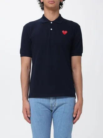 Comme Des Gar&ccedil;ons Polo in cotone con logo