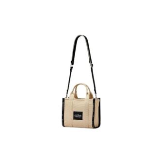 Marc Jacobs The Jacquard Small Tote Bag - Dames - Shoppers - Beige - ONE Size - Katoen - Tassen