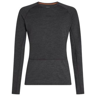 Icebreaker Merino 260 Zoneknit L/S Crewe Merinounterw&auml;sche f&uuml;r Herren | grau