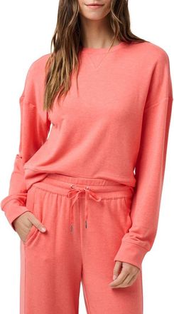 Travis Mathew Cloud Sweatshirt in Heather Porcelain Rose at Nordstrom Rack, Size X-Small