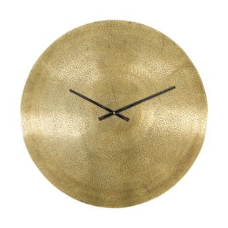 Schubiger M&ouml;bel Uhr Aurir, Aluminium, Antikmessing D: 58 cm