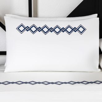 Frette Twist Embroidery Pillowcase | Frette