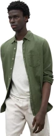 Ecoalf Carlos Shirt - Heren - Casual Overhemden - Groen - L - Katoen - Overhemden