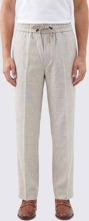 Brioni Pantaloni Asolo con coulisse Brioni in misto lino