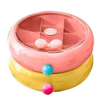 OEM Caja Para Guardar Dulces Y Aperitivos, Con 2 Compartimentos