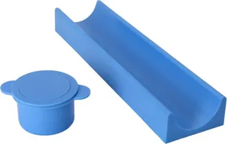 OEM Juego De Moldes Redondos Para Pasteles Con Bandeja, En Color Azul