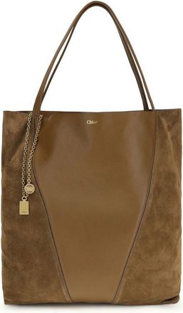 Chlo&eacute; Brown Calf Leather Bos Taurus Shoulder Womens Bag