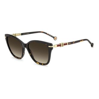 Carolina Herrera Cat Eye Sunglasses - female - Carolina Herrera - Sunglasses - Brown - 55 MM - Accessories