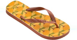 Havaianas x FARM Rio Bandana Deco Flip Flop in Rust at Nordstrom Rack, Size 11/12
