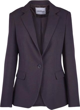 ottod'Ame Giacca monopetto - - Jackets - Donna - Marrone - S