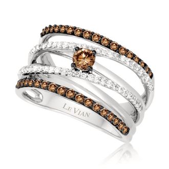 Le Vian Ladies Grand Sample Sale Ring in 14K Vanilla Gold