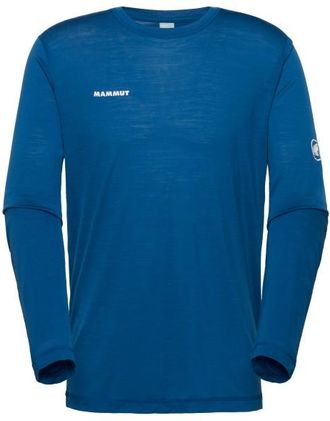 Mammut Tree Wool Firstlayer Longsleeve Funktionsshirt f&uuml;r Herren | blau