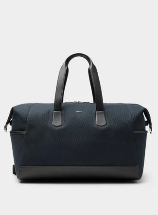 BOSS Mens Navy duffle bag