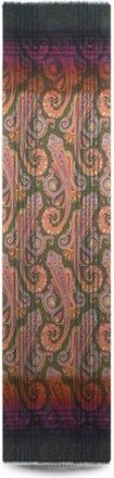 Etro Sciarpa in lana con stampa Paisley - - Accessories - Uomo - Multicolore - ONE SIZE