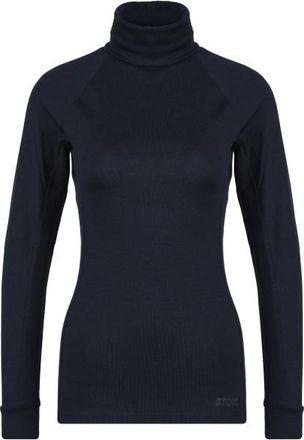 Stoic Merino240 BengtSt. Turtle Neck Merinounterwäsche für Damen | blau