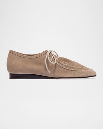 Bernardo Tate Suede Moccasins