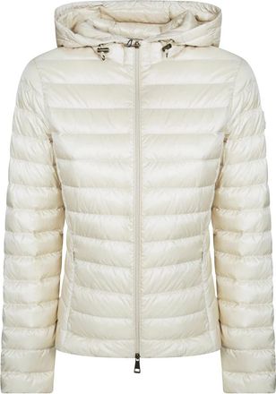 Moncler Jassen, Dames, Beige, S, Down Jassen