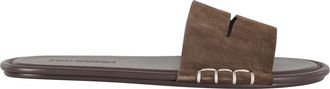 J.W.Anderson Loafer Slide - Dames - Sandalen - Bruin - 39 EU - Leer - Schoenen